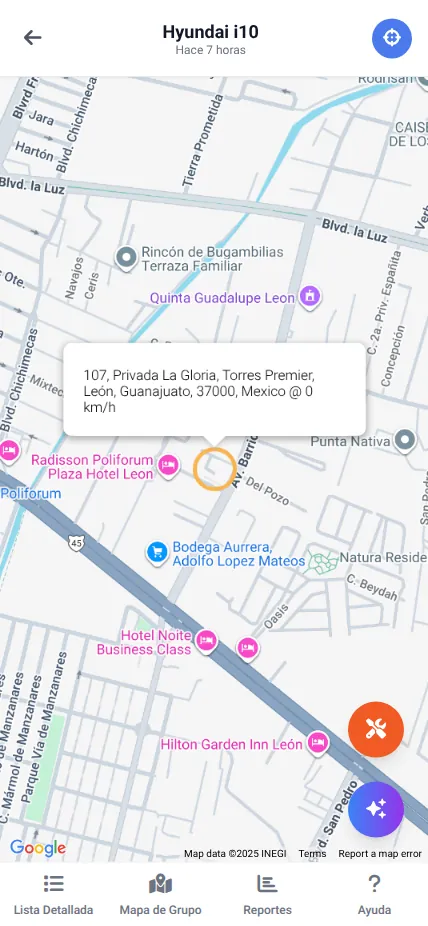 SkyNet GPS - Rastreo en Tiempo Real